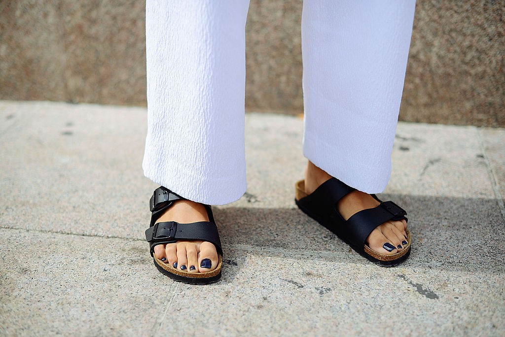 tendência sandalia birkenstock