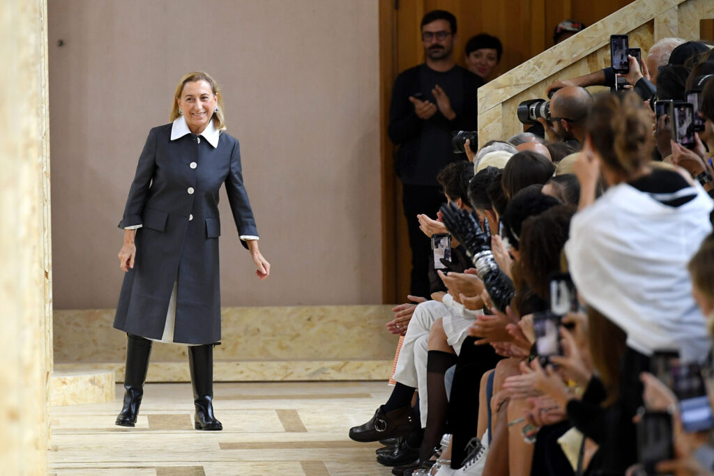 estilista miuccia prada da miu miu