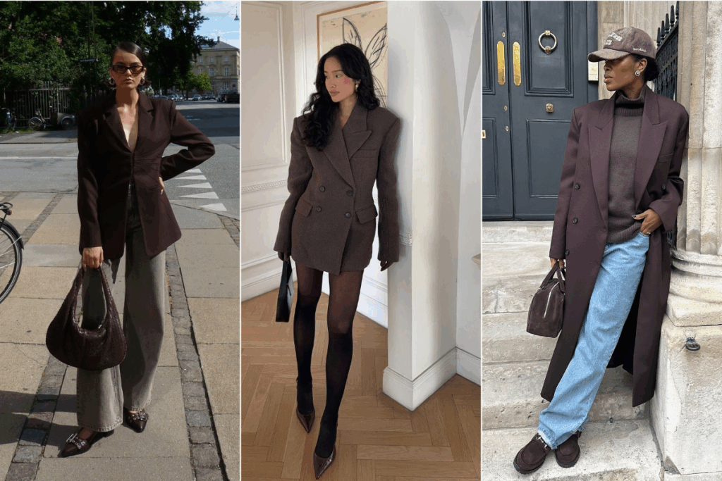 looks com marrom espresso martini